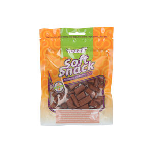 Braaaf Snack - Lachsstange - 2,5 x 0,5 cm - Karotte und grüne Bohne