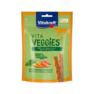Vitakraft Vita Veggies Sticks mit Süsskartoffel Hundesnack (80 g) 1 Packung