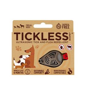 Tickless Eco Repellent Hund/Katze - 1 Stück - Braun