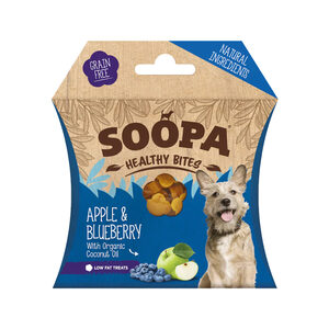 Soopa Bites mit Apfel & Waldbeeren Hundesnack Pro 3 Stück