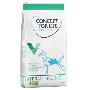 Concept for Life Veterinary Diet Hypoallergenic Insect Hondenvoer - 12 kg