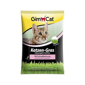 GimCat Kattengras in Snelkiemzakje - 2 stuks