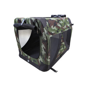 M-Pets Komfort-Kiste - L - Camo - 71 x 51 x 51 cm