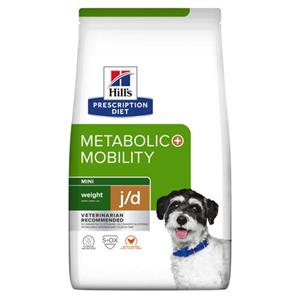 Hills Prescription Diet Hill's Metabolic + Mobility Mini Weight Management hondenvoer met Kip 1kg zak