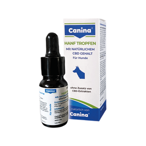 Canina Hanf-Tropfen mit natürlichem CBD - 10 ml