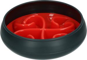 H.A.C. Eat Slow anti schrokbak Tumble Feeder Rood