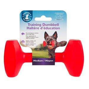 Company of Animals Trainingsdumbbell, rood Hond