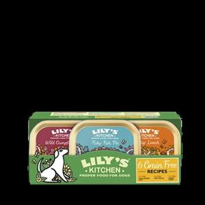 LILY'S KITCHEN dog adult grain free dinners tray multipack (6X150 GR)