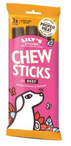 LILY'S KITCHEN chew sticks with beef (120 GR 3 ST)