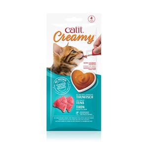 Catit Creamy kattensnack  4 x 10 gram Atlantic Salmon