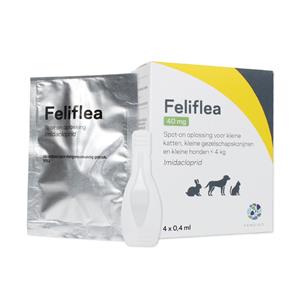 Fendigo Feliflea 40mg tot 4 kg Spot-On 4 stuks