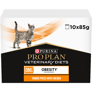 Pro Plan (Purina) Purina Pro Plan Veterinary Diets OM Obesity Management Kat - chicken (10 x 85 gram)