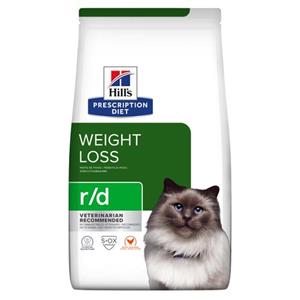 Hills Prescription Diet Hill's Prescription Diet r/d Weight Reduction kattenvoer met Kip 3kg zak