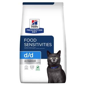 Hills Prescription Diet Hill's D/D Food Sensitivities kattenvoer met Eend & groene Erwten 3kg