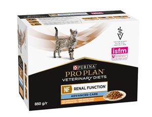 Pro Plan (Purina) Purina Pro Plan Veterinary Diets NF Advanced Care Renal Function kip kattenvoer (10 x 85 gram)