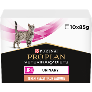 Pro Plan (Purina) Purina Pro Plan Veterinary Diets UR Urinary kat zalm (10 x 85 gram)