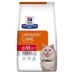 Hills Prescription Diet Hill's C/D Multicare Stress Urinary Care kattenvoer met Kip 12kg zak