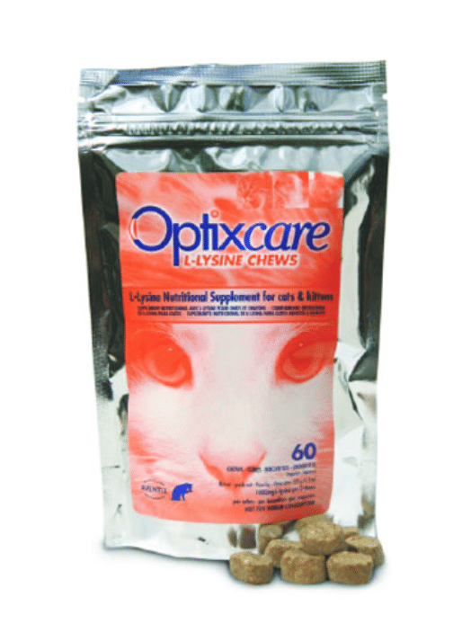 Optixcare L-Lysine - 60 Chews