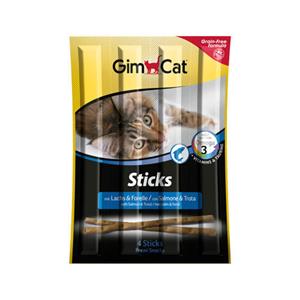 GimCat Sticks - Lachs & Forelle - 16 Stück (4 x 4 Stück)