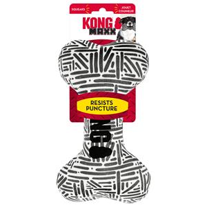 Kong Maxx Bone Wit&Grijs - Hondenspeelgoed - Small/Medium