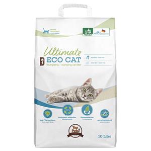 Ultimate Eco Cat Klonterende Kattenbakvulling - 2 x 10 L