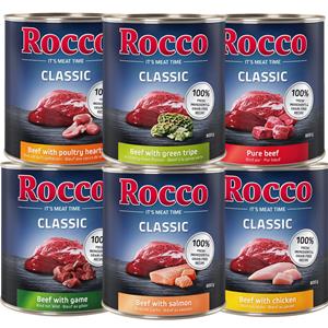 Rocco Gemengd probeerpakket   Classic 6 x 800g - 6 verschillende soorten
