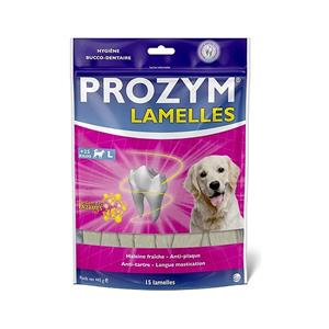 Prozym 2x  Canin Lamellen voor grote honden (> 25 kg), 2 x 15 hondensnacks