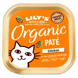 Lily's Kitchen Organic Chicken Dinner Kattenvoer - 38 x 85g