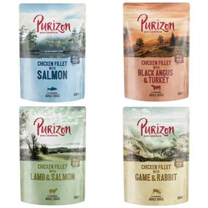 Purizon Adult 6 x 300 g - Mixpakket: 4 Soorten