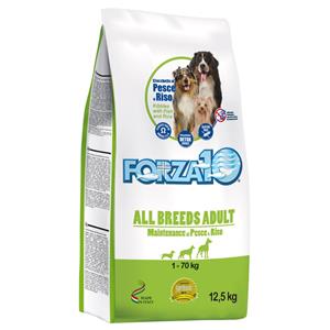 Forza10 Maintenance Dog Forza 10 All Breeds Maintenance Vis & Rijst Hondenvoer Dubbelpak: 2 x 12,5 kg