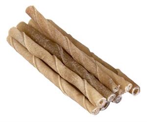 PETSNACK snack twisted stick / staafjes gedraaid (5 INCH 12,5 CM 10 MM 100 ST)