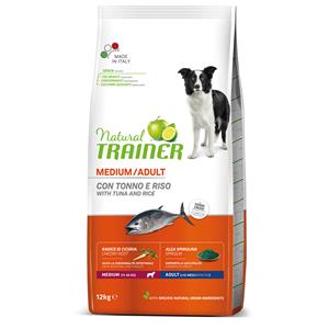 Trainer Natural Dog Trainer Natural Adult Medium met Tonijn, Rijst & Spirulina Hondenvoer - Dubbelpak: 2 x 12 kg
