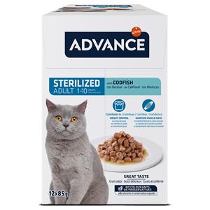 Affinity Advance Advance Feline Sterilized Kabeljauw - 52 x 85 g