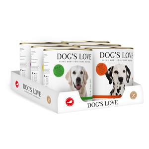 Dog´s Love 6x 800g Dog's Love Adult Mix (6 soorten) nat hondenvoer