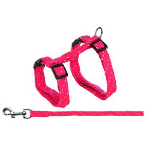 Trixie Harness with Lead Reflecting assorted colours