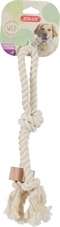 Zolux Wild Mix touw met houten handvat 33X11X4,7 cm