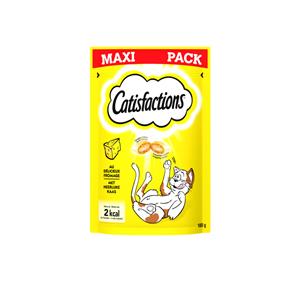 Catisfactions Kattensnoepjes - Maxi Pack - Kattensnack - Kaas 180 g
