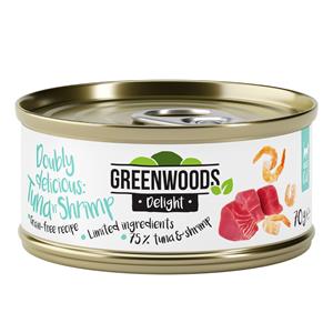 Greenwoods Delight tonijnfilet met garnalen 6 x 70 g