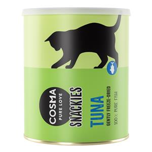 Cosma Snackies Maxi Tube - Gevriesdroogde Kattensnacks - Tonijn 150 g