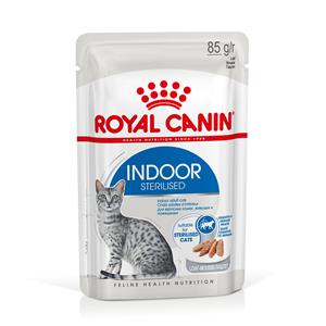 96x85g Indoor Sterilised Paté Royal Canin Kattenvoer