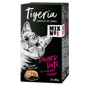 24x85g No. 1 Mix Tigeria Kattenvoer