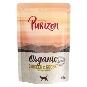 Purizon Organic 6 x 85 g voor een probeerprijs - Kip en Gans en Pompoen