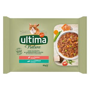 Affinity Ultima Ultima Cat Nature 4 x 85 g - Zalm & Kabeljauw