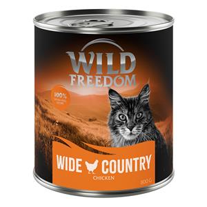 MATINA Wild Freedom Adult 6 x 800 g - Graanvrij - Wide Country - Kip puur
