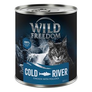 MATINA Wild Freedom Adult 6 x 800 g - Graanvrij - Cold River - Koolvis & Kip