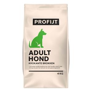 Profijt Adult Krokante brokken - Hondenvoer - 4 kg
