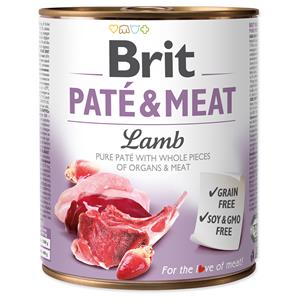 Brit Care 12x 800g Brit Paté & Vlees Adult Lam hondenvoer nat