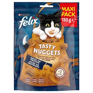 Felix 180g  Tasty Nuggets Huhn und Ente Katzensnacks