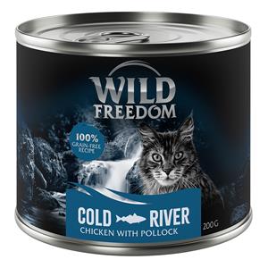 Wild Freedom Adult Kattenvoer 6 x 200 g - White Infinity - Kip & Forel