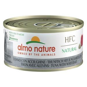 Almo Nature HFC 24 x 70 g Tonijn  Natural kattenvoer